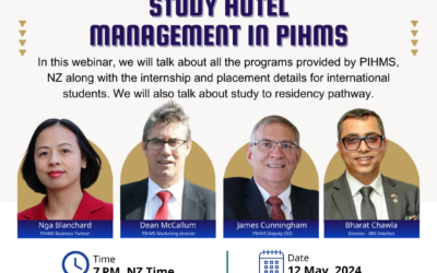 Study In New Zealand | Study Hospitality & Hotel Management In PIHMS, NZ