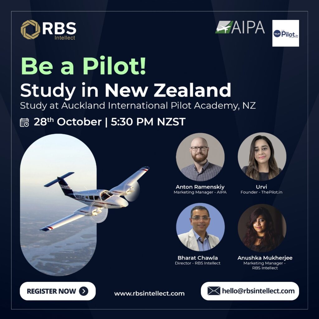 Be a Commercial Pilot! Study at Auckland International Pilot Academy in New Zealand