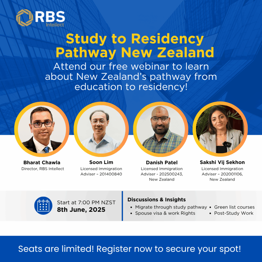 Study to Residency Pathway to New Zealand