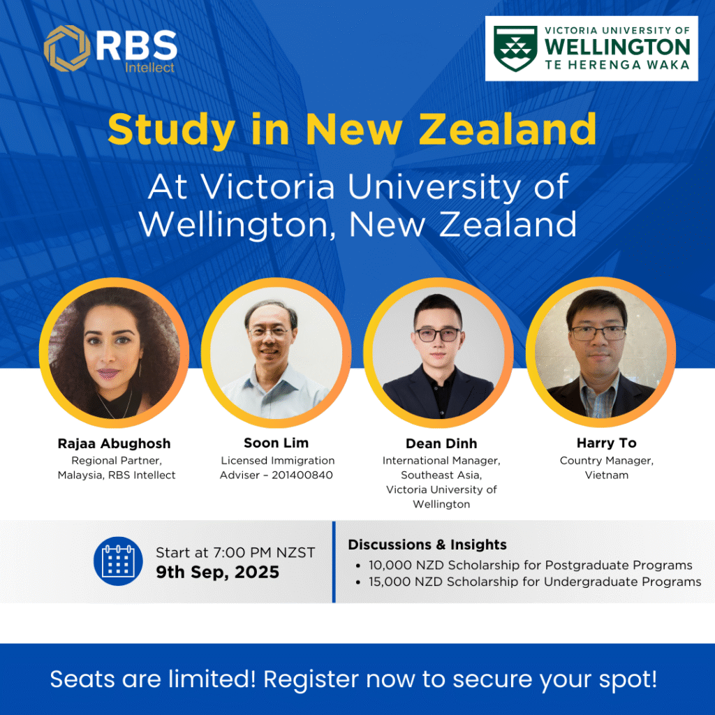Study in New Zealand Webinar | Victoria University of Wellington