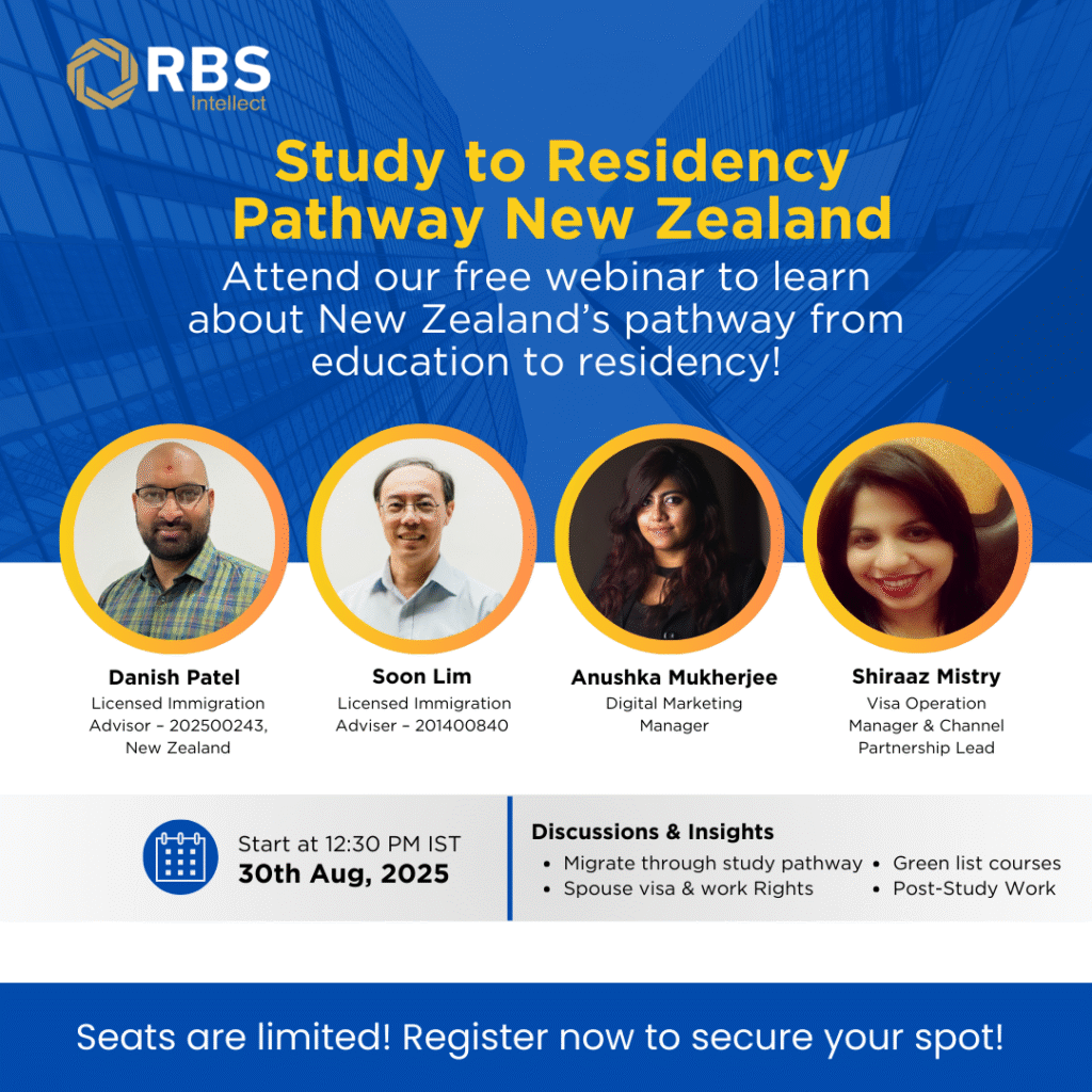 Study to New Zealand Pathway – 30 August | Meet LIA