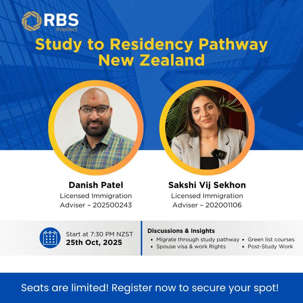 Study to Residency Pathway NZ | LIA Webinar 25 Oct