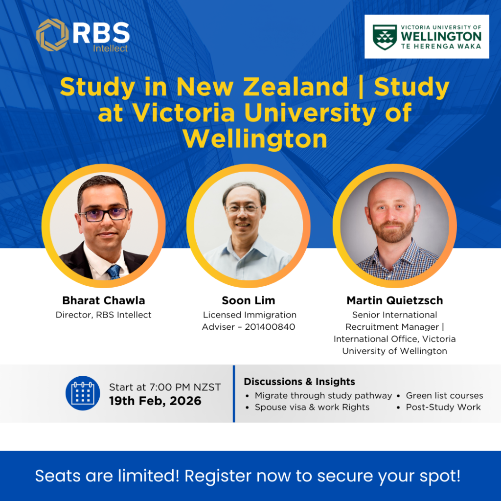 VUW Scholarship Webinar | Victoria University of Wellington